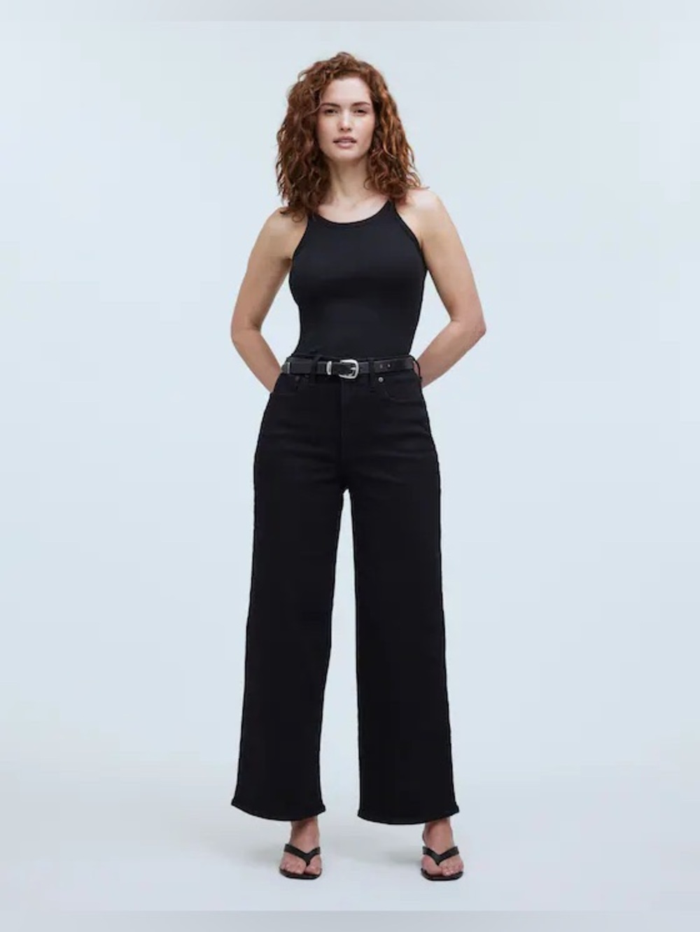 Madewell curvy perfect vintage wide-leg jean in sz 31